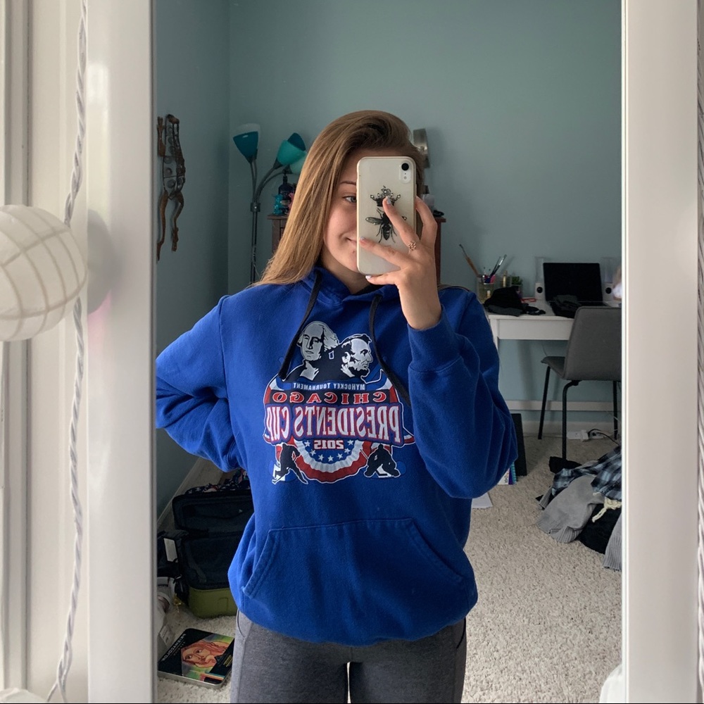 2015 Blue Hockey Sweatshirt